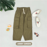 Mooi Celana Panjang Cargo Anak Laki-Laki Long Cargo Pants