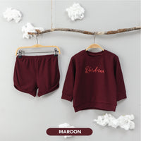 Mooi Kimi Sweater Knit Set Setelan Anak Sweater Anak