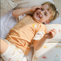 Mooi Setelan Anak Unisex Tencel Short Sleeve Mochi Set