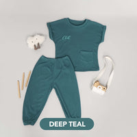 Mooi Setelan Anak Unisex Sheo Rib Set