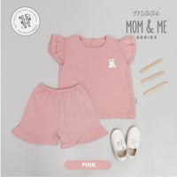 Mooi Setelan Anak Perempuan Kika Ruffle Set