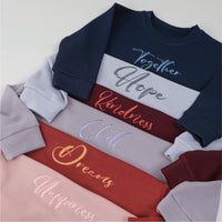 Mooi Kimi Sweater Knit Set Setelan Anak Sweater Anak