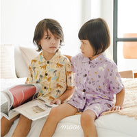 Mooi Piyama Anak Short Collar Set