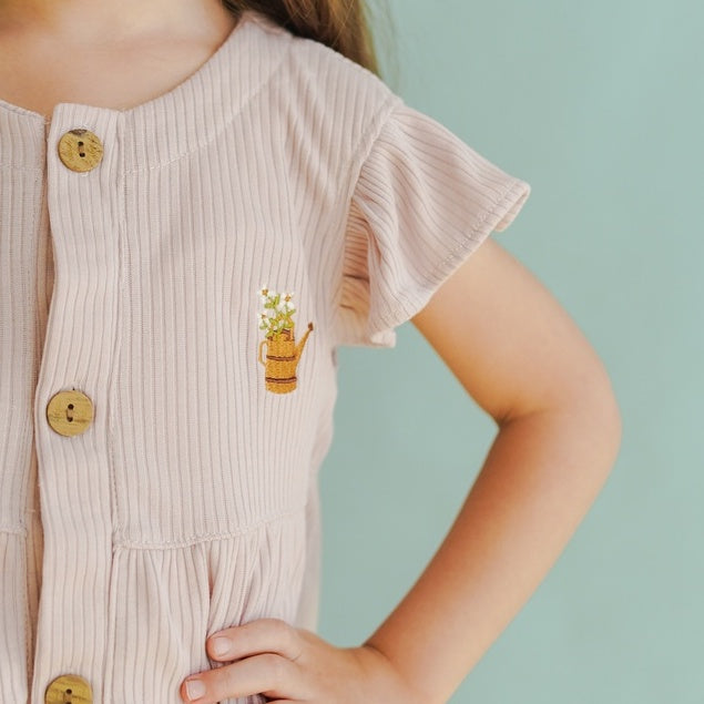 Mooi Dress Anak Perempuan Yuna Rib Dress