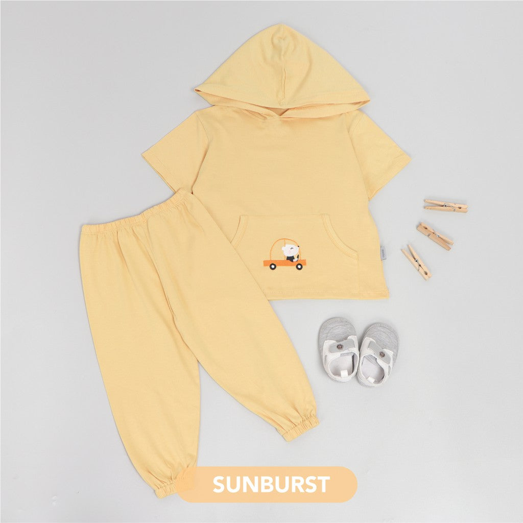 Mooi Setelan Anak Hoodie Unisex Hoodie Set
