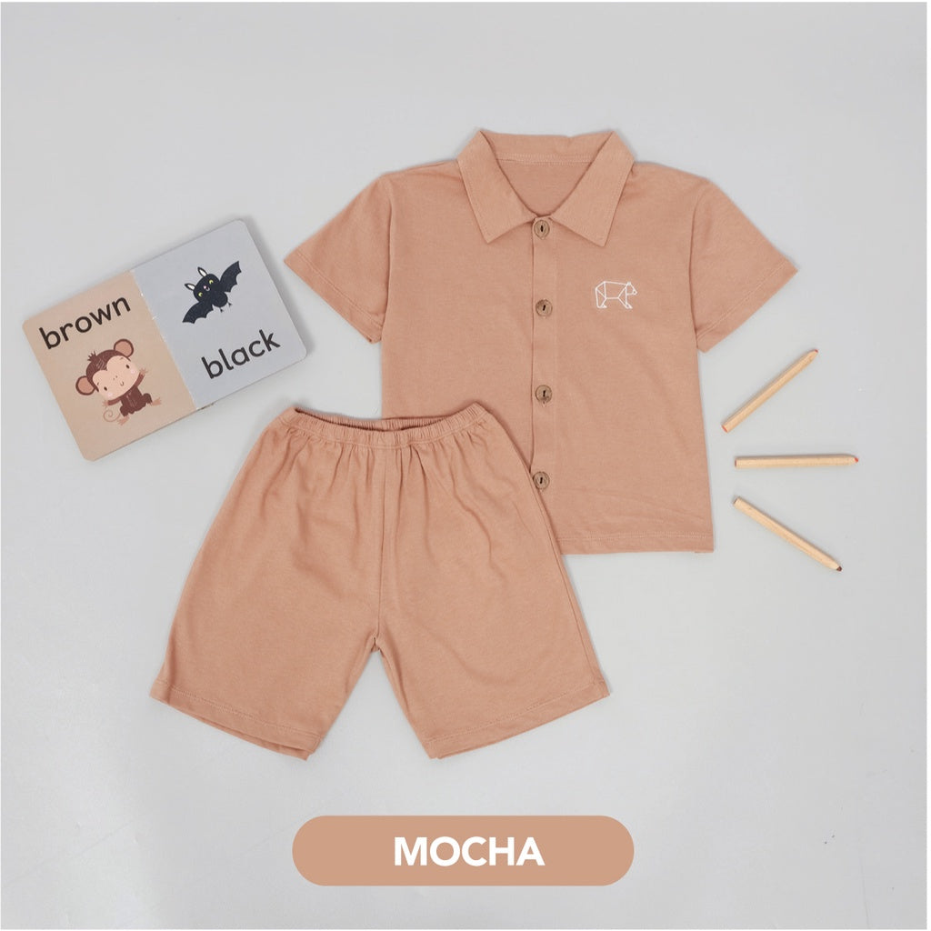 Mooi Setelan Anak Laki-laki Leon Set