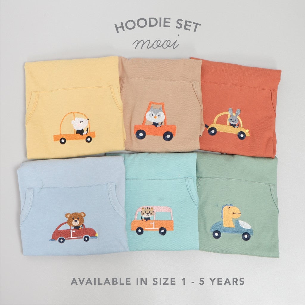 Mooi Setelan Anak Hoodie Unisex Hoodie Set