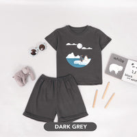 Mooi Setelan Anak Graphic Tee Set