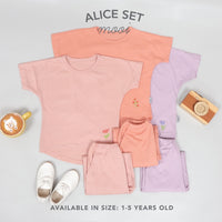 Mooi Setelan Anak Perempuan Kulot Alice Set V.1