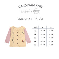 Mooi x Kellysco Cardigan Anak Unisex (KIDS)