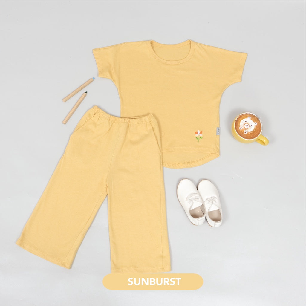 Mooi Setelan Anak Perempuan Kulot Alice Set V.1