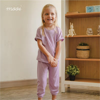 Mooi Setelan Anak Unisex Sheo Rib Set