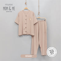 Mooi Piyama Wanita Basic Long Set Bamboo Viscose