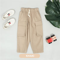 Mooi Celana Panjang Cargo Anak Laki-Laki Long Cargo Pants
