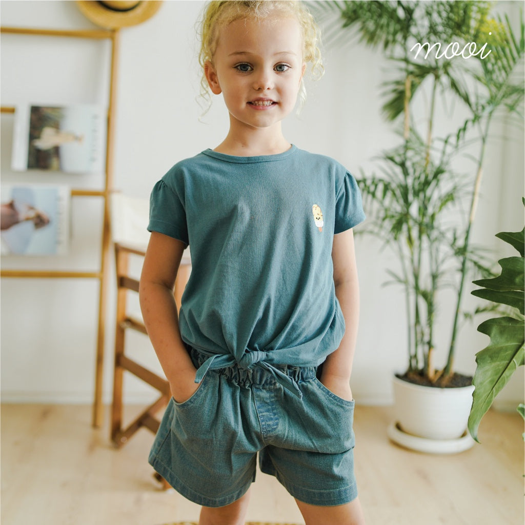 Mooi Celana Jeans Anak Perempuan Kids Denim Shorts Girl