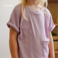 Mooi Setelan Anak Unisex Sheo Rib Set