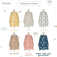 Mooi Nursing Apron Menyusui Printing