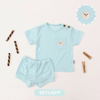 Mooi Setelan Anak Unisex Niki Rib Set
