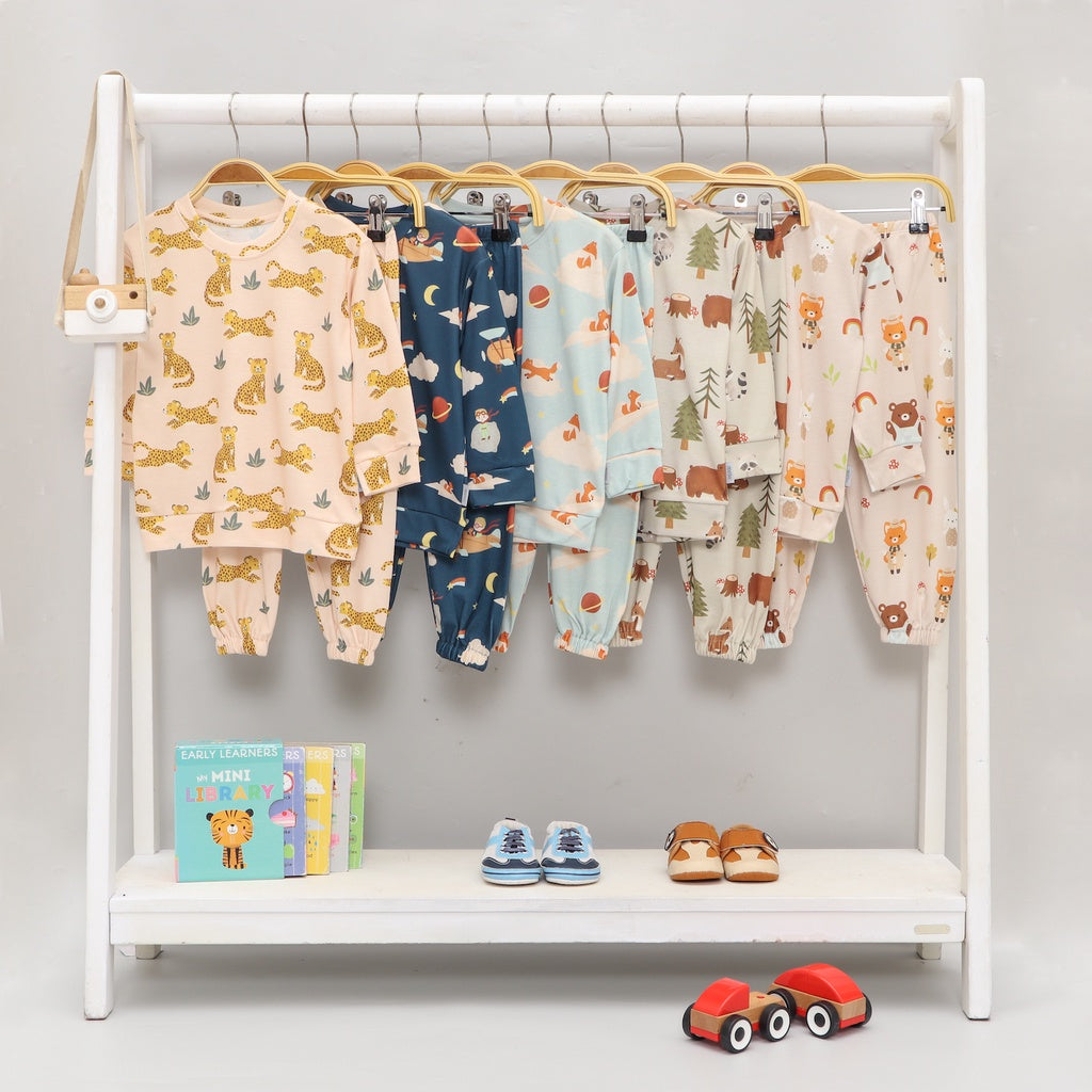 Mooi Printed Jogger Pants Celana Jogger Anak (LITTLE PRINCE)