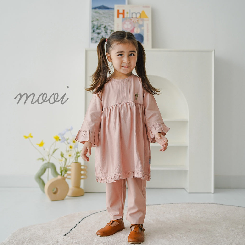 Mooi Setelan Anak Perempuan Mila Tunik Set
