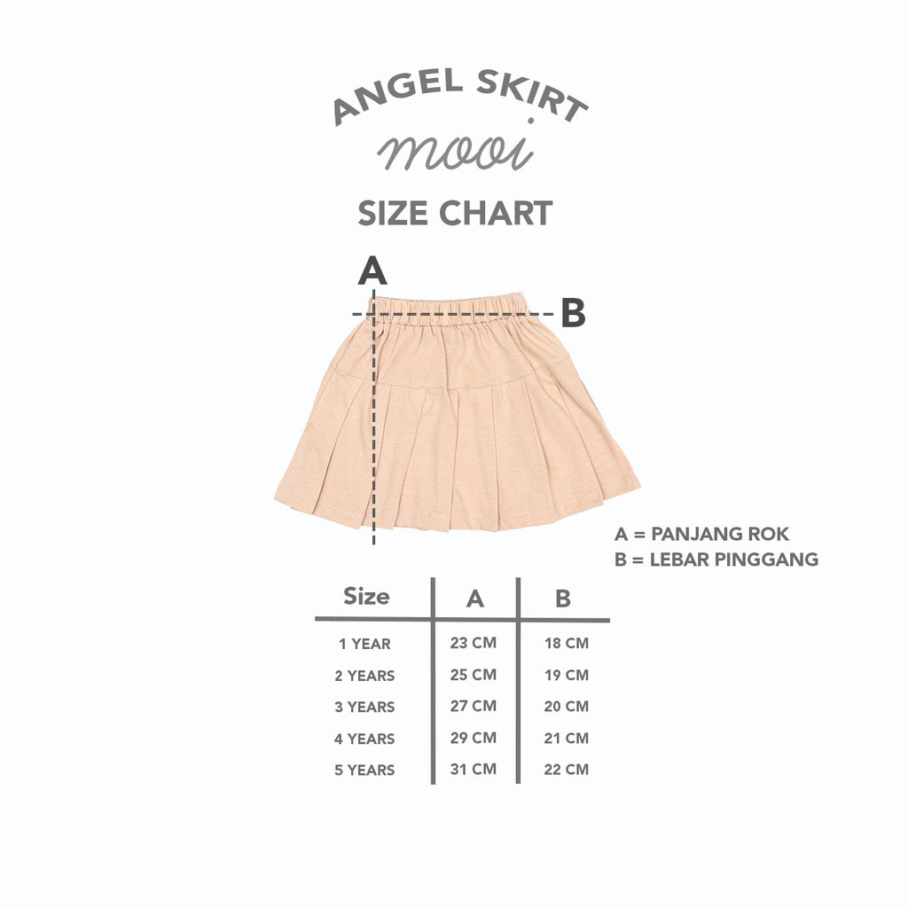 Mooi Rok Anak Perempuan Angel Skirt