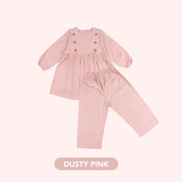 Mooi Setelan Anak Perempuan Syifa Tunik Set