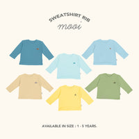 Mooi Sweater Anak Unisex Sweatshirt Rib