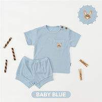 Mooi Setelan Anak Unisex Niki Rib Set