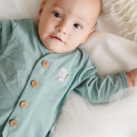 Mooi Setelan Panjang Bayi Long Button Set