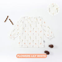 Mooi Atasan Anak Perempuan Erica Ruffle Blouse