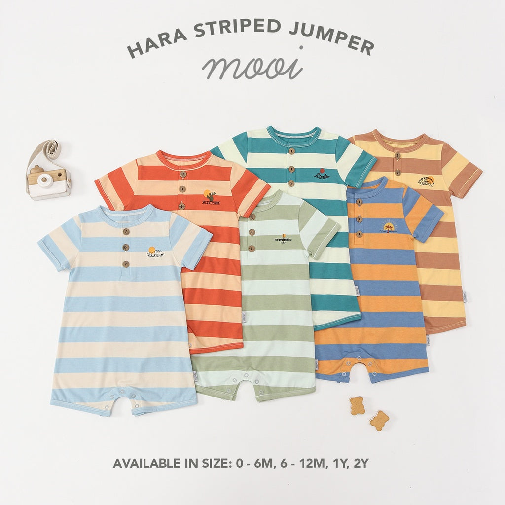 Mooi Jumper Bayi Hara Striped Jumper