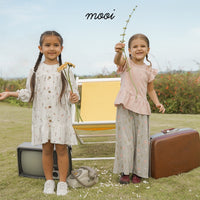 Mooi Atasan Anak Perempuan Jasmine Ruffle Top