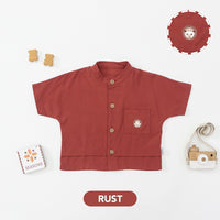 Mooi Kemeja Anak Laki-Laki Barra Shirt