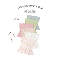 Mooi Atasan Anak Perempuan Jasmine Ruffle Top