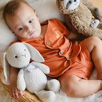 Mooi Setelan Pendek Bayi Short Button Set