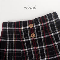 Mooi Rok Anak Perempuan Flanel Andin Skort