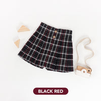 Mooi Rok Anak Perempuan Flanel Andin Skort