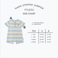 Mooi Jumper Bayi Hara Striped Jumper