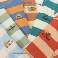 Mooi Jumper Bayi Hara Striped Jumper