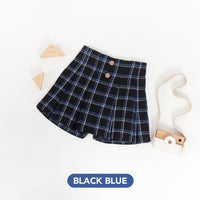 Mooi Rok Anak Perempuan Flanel Andin Skort